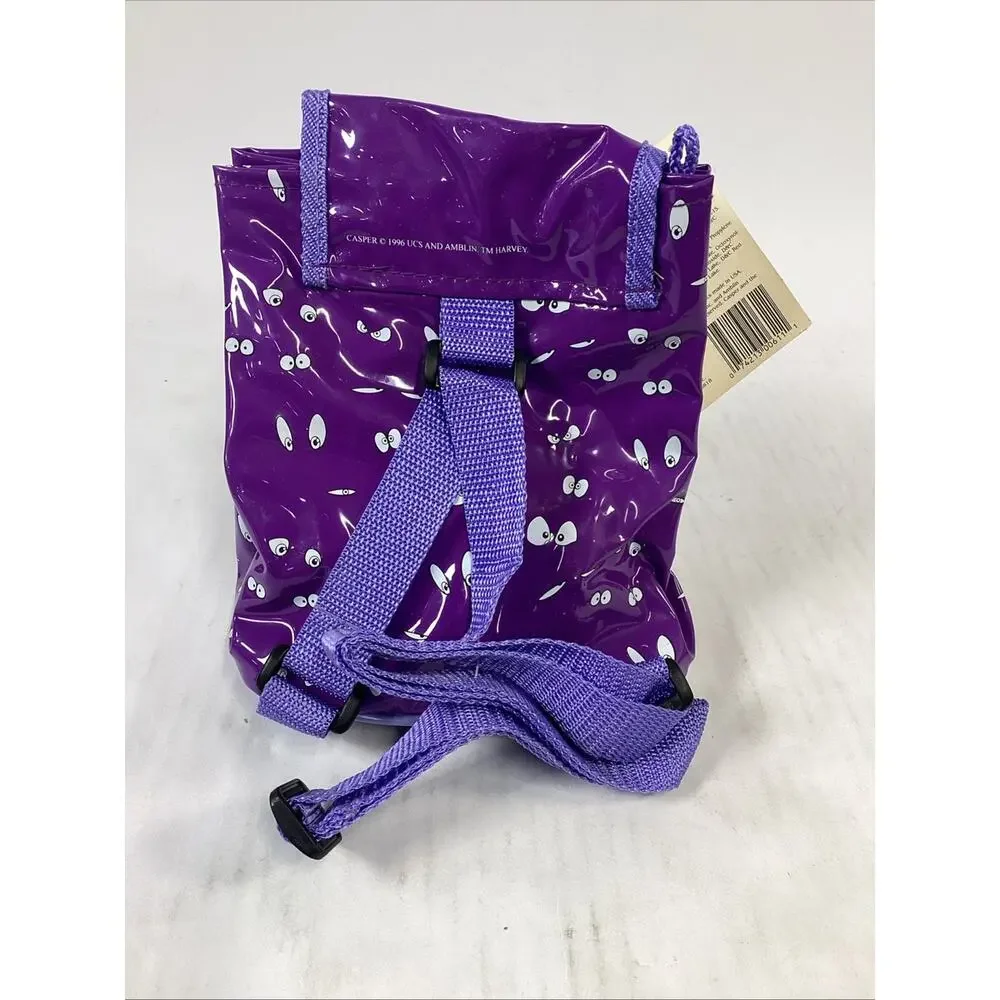 Vintage Casper Sack Pack NOS 1996 Childs 3pc Make-up Set Backpack Rare